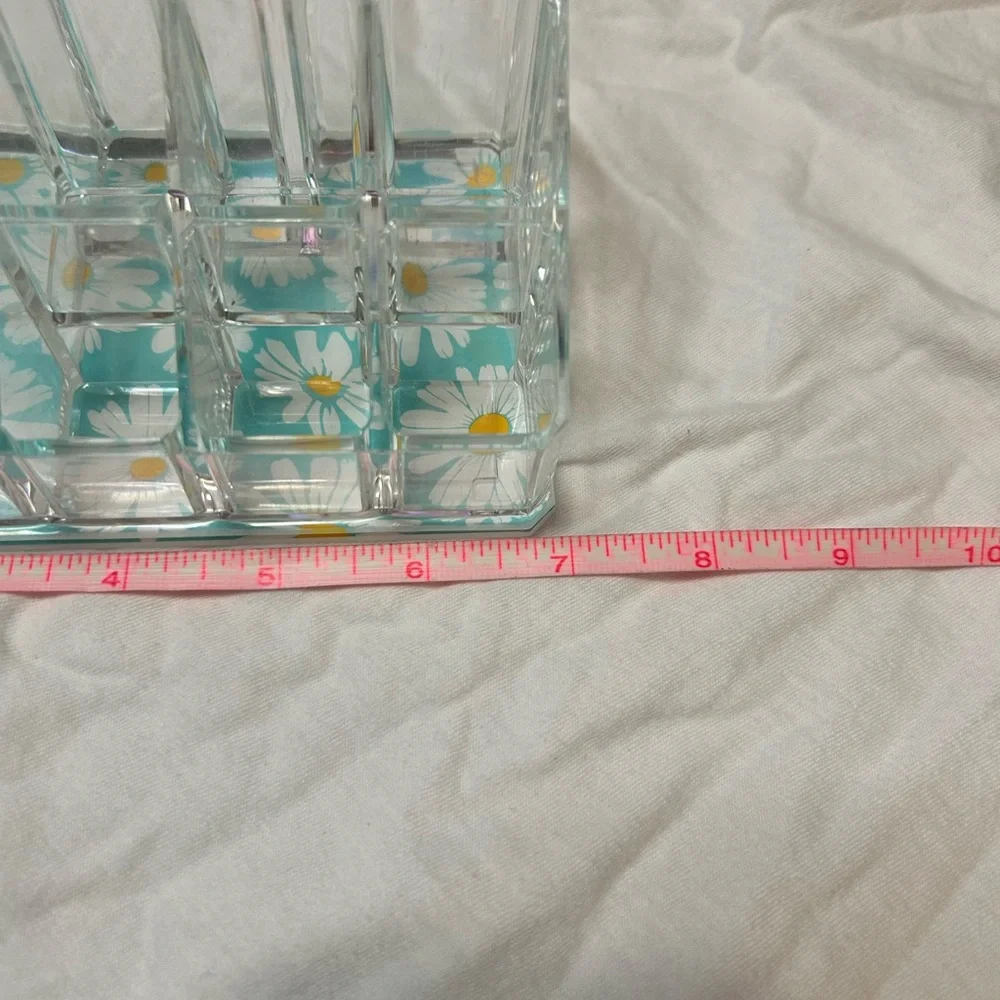Sorbus Mini Organizer With 9 Slots- Daisy Print